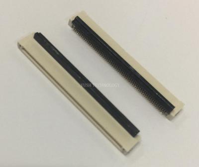 China CONNECTION 2.0H REAR-LOCK SMT HORIZONTAL TYPE GOLD PLATING SINGLE CONTACT CONNECTOR FFC FPC CONNECTOR HALF for sale