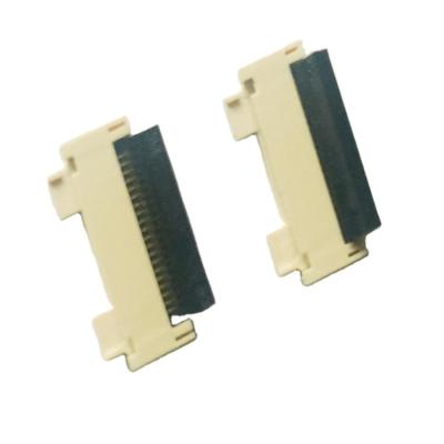China FPC CONNECTION 0.5MM PITCH H=2.4MM FFC / TOP AND BOTTOM CONTACTS WITH NOCTCHES CONNECTOR for sale