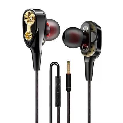 China In-Ear Driver In-Ear Music Stereo Dual Headset Binaural Call Sound Canceling Headphones for sale