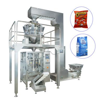 China High Speed Full Automatic Weigher Full Automatic Weighing Dog Food Sealing Wrapping Paper Multifunction Ultrasonic Weighing Rack Up Pouch Zipper Doypack Packing Packing Machines for sale