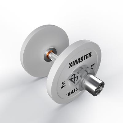 China Eco-friendly Xmaster Chrome Loadable Dumbbel Bar for Dumbbell Bumper for sale