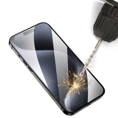 China Mobile Phone High Quality For iphone 14 Tempered Glass 13 12 11 0.33mm 2.5D Full Coverage 9H Screen Protector For iphone 15 for sale