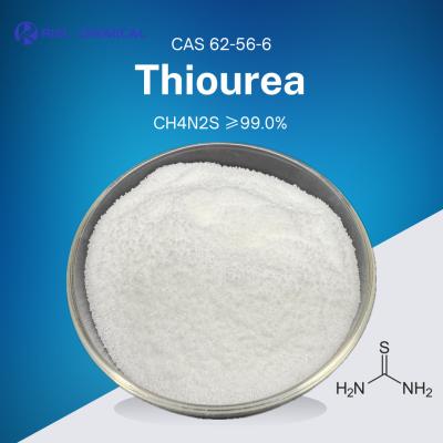 China Cas 62-56-6 ≥99.0% Thiourea CS(NH2)2 Sulfourea For Plat Electroplate Polish for sale