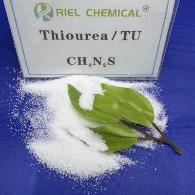 China Cas 62-56-6 High Purity Thiourea Chemical Formula CH₄N₂S (SC(NH₂)₂) for sale