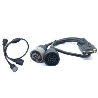 China Machinery Repair Shops the cables are OEM for Caterpillar diagnosis of ET3 & ET4 version code no.317-7485 (4576-114 5385051), 6-pin+9-pin single, for sale