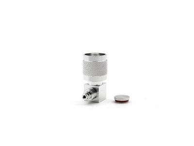 China RPTNC Male right angel connector for RG179 cable for sale