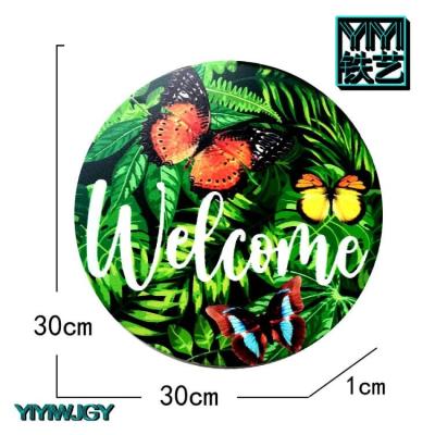 China Art Deco New Design Metal Wall Art Home Hanging Decoration for sale