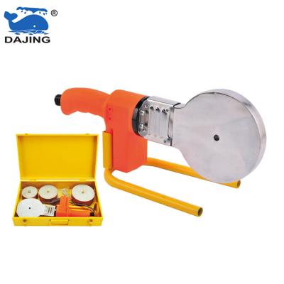 China Construction works DAJING hot sale portable plastic pipe hydraulic hot melt welding machine with certificates ppr pipe welding machine for sale