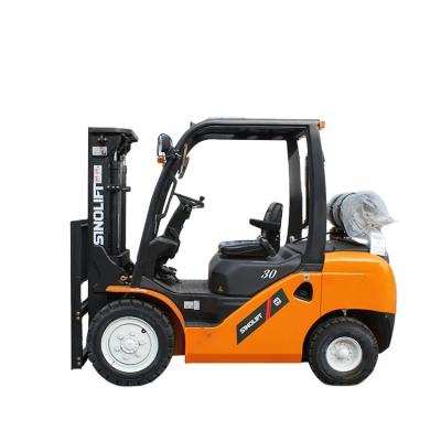 China Construction works Sinolift CPYD SERIES 3.0 TON Dual Fuel Forklift For LPG /Gasoline for sale