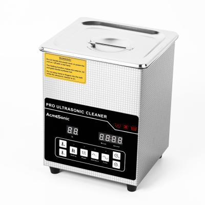 Cina Pulizzatore ad ultrasuoni a doppia frequenza 2L SUS 304 Serbatoio 60W Potenza ad ultrasuoni 100W Potenza di riscaldamento in vendita