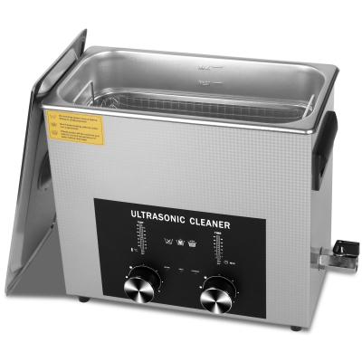 China Professionele Ultrasone Reiniger 6L 180W Commerciële Ultrasone Sieraden Reiniger met Gecodeerde Timer, Heater&Basket, Multi-Applicatie voor Sieraden, Brillen, Ketens, Horloges Te koop