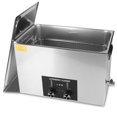 China Professionele ultrasoonreiniger 30L 600W Commerciële ultrasoon sieradenreiniger met gecodeerde timer, verwarmer en mand, multi-toepassing voor sieraden, bril, kettingen, horloges Te koop