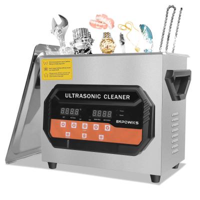 China 3.5L Pro Ultrasone Reiniger w/ 150W Verwarmer & Digitale Timer - 120W Dual Mode (Degas/Semi) Reinigingsmachine voor sieraden, gereedschappen, bril & speelgoed Te koop