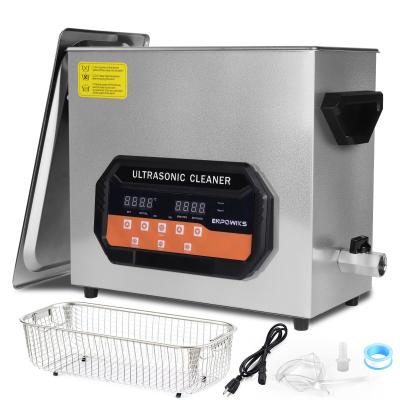 China 6L Pro Ultrasone Reiniger w/ 300W Verwarmer & Digitale Timer - 180W Dual Mode (Degas/Semi) Industriële Reinigingsmachine voor sieraden, gereedschappen, bril & speelgoed Te koop