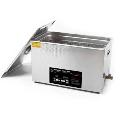 China Nieuwe SUS 304 Dual Power Ultrasone Reinigingsmachine / Ultrasone Reiniger Met Afvoer Klep Te koop