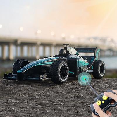 China 2.4GHZ High Speed Electric Remote Control Drift F1 Racing Car 4WD Children's Toys RC 2.4G Sports Car 360 Degree Stunt A Gift For Kids for sale
