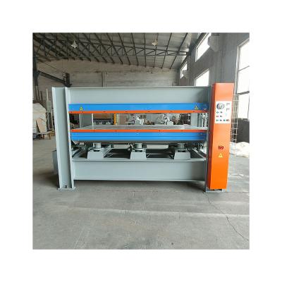China Building Material Shops High Efficiency Woodworking Hot Press Machine Laminating Flooring Hot Press Machine for sale