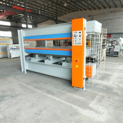 China Building material shops hot sale best high efficiency hot press machine for plywood for building material stores for sale