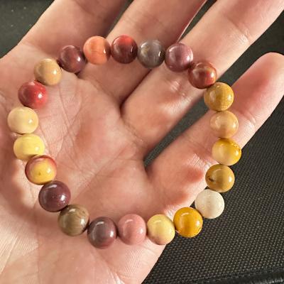China China Natural Gemstone Bead Bracelet Healing Yoga Round Crystal Bracelet Adjustable Stretch Bracelet 8mm for Women Men Bracelets for sale