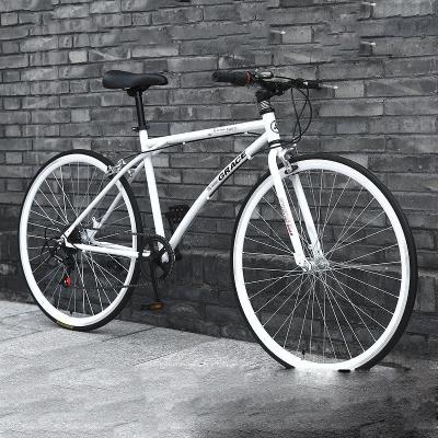 China Fixed Speed Bike 30mm Rim City Road High Carbon Steel Frame Variable Speed 26 Inch Steel Bicycle Racing MTB Bikes Aluminum Alloy for sale