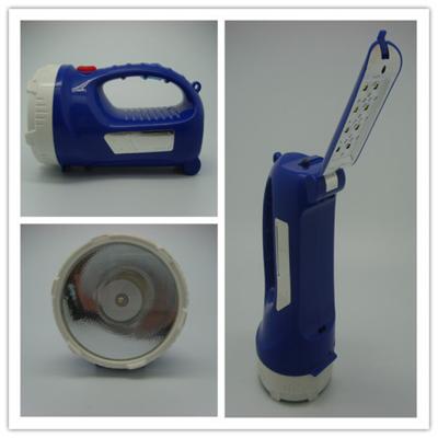 China BN-331 Rechargeable Portable Torch LED Flashlight with Side Lamp for sale