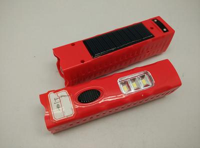 China BN-K01T Square Solar Rechargeable LED Torch Flashlight for sale