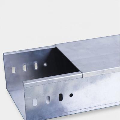 China Customized Wall Mounted Trough Type Cable Tray For Industrial Use for sale