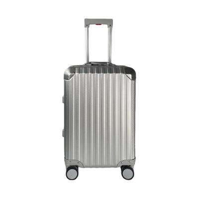 China Factory OEM/ODM Unisex Size Aluminum Suitcases Color Luggage Bags Travel Business Daily Aluminum Luggage for sale
