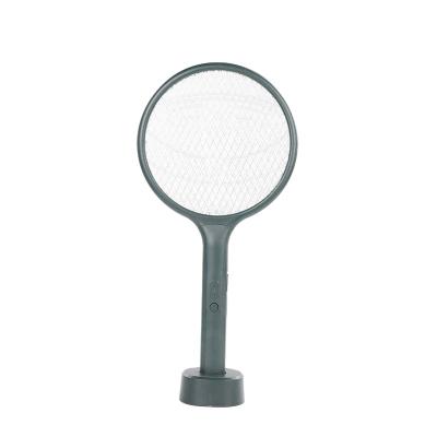 China USB Rechargeable Electronic Shock LED Mosquito Killer Indoor Stocked Racket with Lamp for sale
