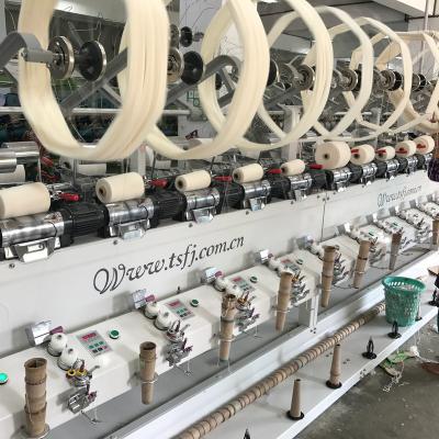 China Hank To Cone Winding Drum High Speed Grooved Filament Skein To Bobbin Winder / Winding Machine for sale
