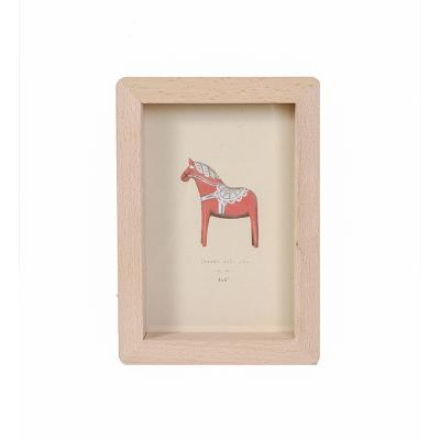 China Mini Picture Frame Photo Frame Wooden Desktop Solid Wood Frame for sale