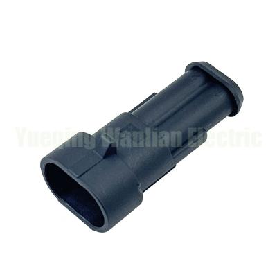 Cina 2 Pin 282104-1 Cassa del connettore per autoveicoli Connettori serie 1.5 neri in vendita