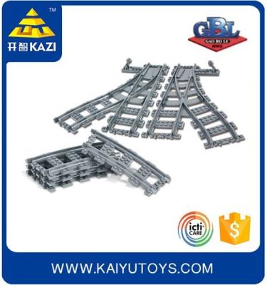China Building Toy KAZI Building Blocks 6pcs Train Track 2017 New Toys For Children Railway for sale