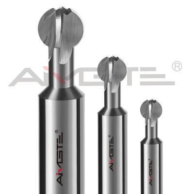 Κίνα H6 Custom End Mill 4xD 6xD Carbide Lollipop Cutter με επικάλυψη προς πώληση