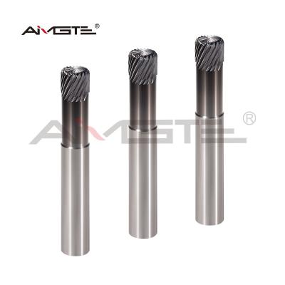 中国 20 フルート オーダーメイド エンド ミル 20mm 固体カービッド コーナー ラジウス エンド ミル 高給 長い範囲 販売のため