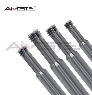 China M3 - M20 Carbide Thread Mills High Speed Milling Bits For Steel for sale