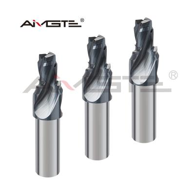 中国 高速タングメンカービッドドリルビット 90度 / 120度 3 フルートドリルビット 販売のため