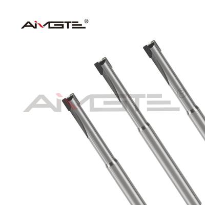 Chine 3 Flûte Polycristalline Diamant Finition Moulins OEM / ODM Finition Moulins Pour L' Aluminium à vendre