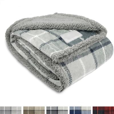 China Waterproof Plaid Color Durable Pet Blanket Customized Wholesale High Quality Pet Blanket for sale