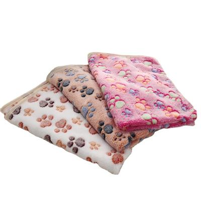 China 2021 Breathable Cute And Comfortable Breathable Cheap Garbage Mat All Purpose Pet Mat Coral Fleece Custom More Sizes for sale
