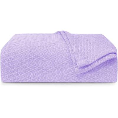 China Hot Sale Cool Cool Light Rayon Breathable Bamboo Blanket For Couch Bed, Soft Cozy Blanket For All Season Use for sale