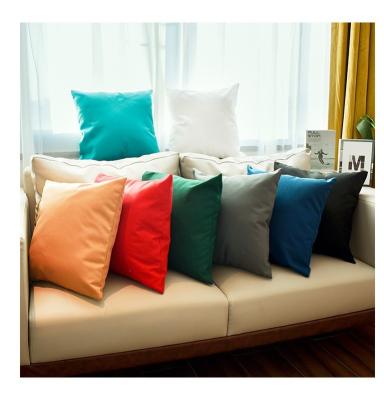 China Waterproof Outdoor Anti-pilling Cushion Cover UV Resistance Durable Cushion Cover for sale