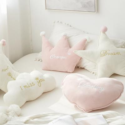 China Sustainable Factory High Quality Colorful Foam Particle Pregnent Travel Memory Chunky Knit Luxurious 3d Custom Print Case Back Rest Pillow for sale