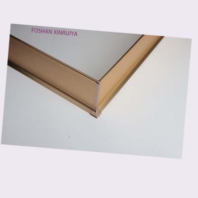 China Wholesale Modern Wall Corner Transition Metal Curb Edge Trim Floor Ceramic Line Aluminum Alloy for sale