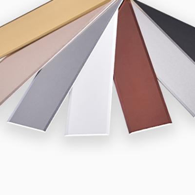 China Factory Supply Metal Trim Floor Tile Accessories Floor Traditional Flat Carpet Strip Wall Tile Aluminum Trim for sale
