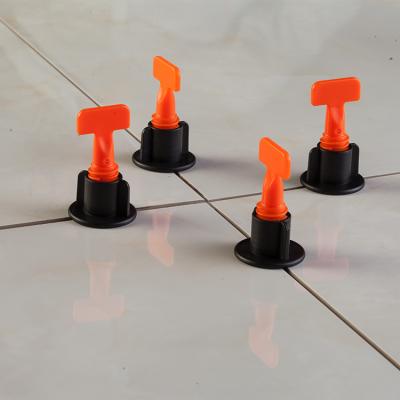 China Traditional wholesale tiling tools and equipment reusable t-needle tile leveler tile placing leveling system for sale
