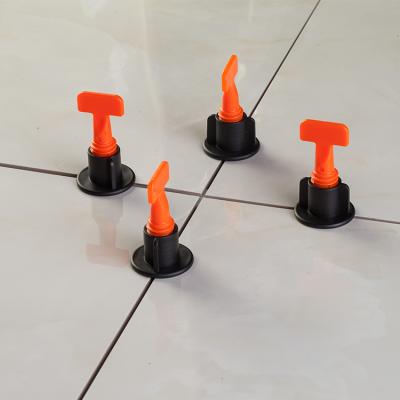 China Factory Wholesale Traditional Tile Accessories Plastic Tile Leveling System Good Quality Reusable Tile Leveler for sale