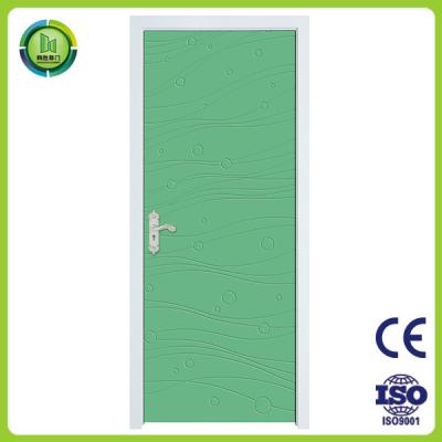 China Interior WPC Plain Solid Wood Door Termite Resistant Apartment Use for sale