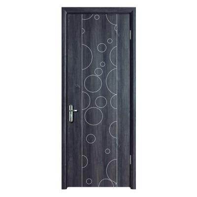 China Hoofdmateriaal Hout Plastic Composite WPC Hollow Core Door Classic Simple Design Te koop
