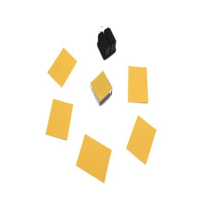 China Thermal Interface Materials Silicone Insulating FlexibleThermal Pad Thermal Insulation Material For Led Battery for sale